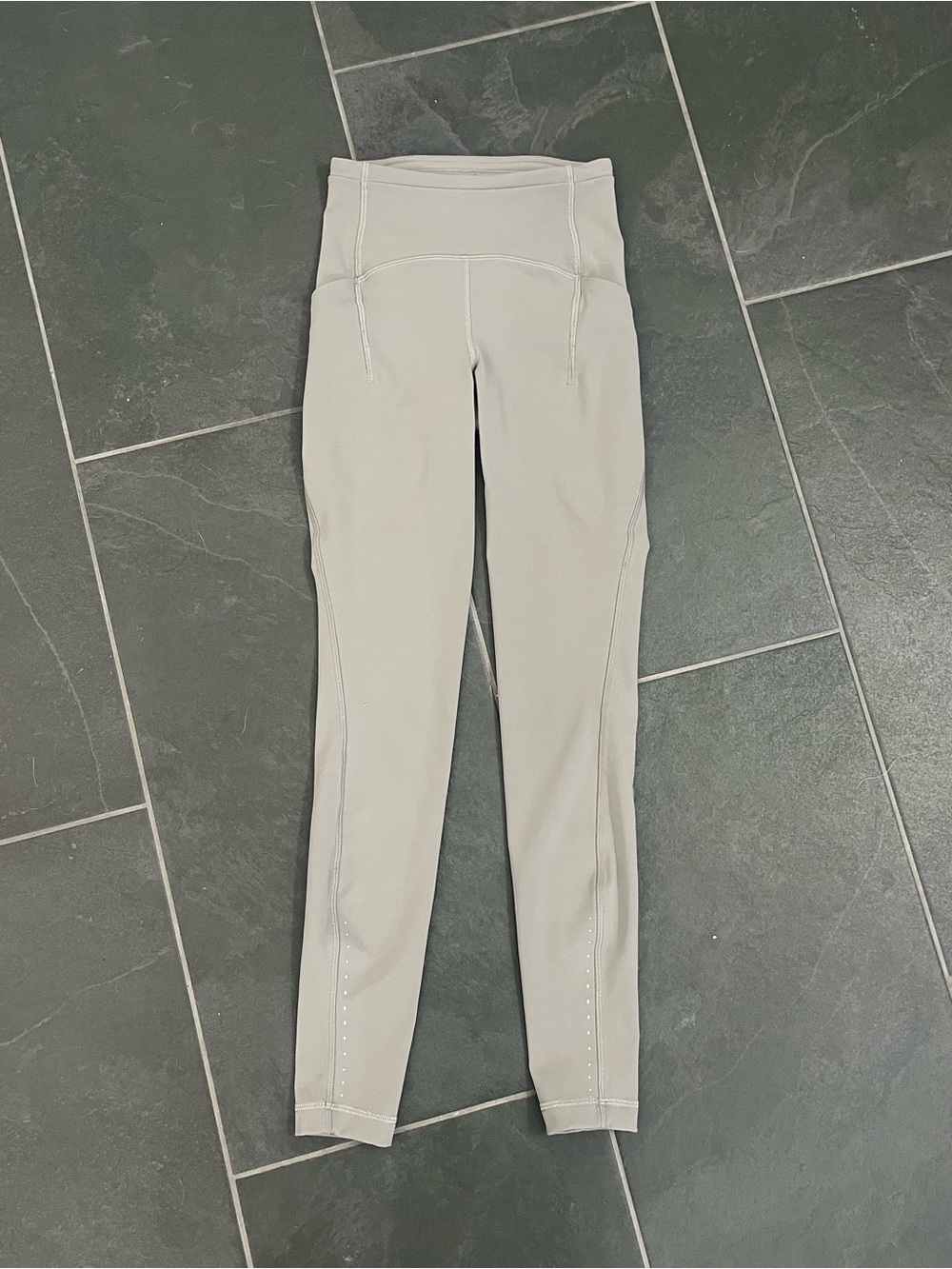 lululemon athletica High-Waist Leggings in Light Gray